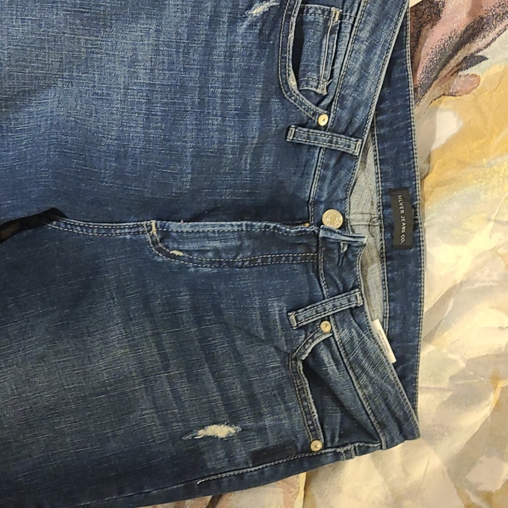 Bootcut silver jeans size 29